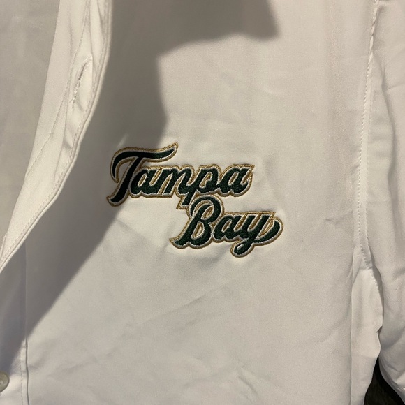 Beautiful quality. Tampa Bay 7 Diamonds shirt size small. NWT. - Picture 3 of 5